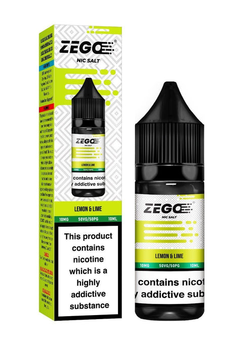 Shop Zego Nic Salt 10ml E - Liquid - Box of 10 - Zego Nic Salt 10ml E - Liquid - Box of 10 - Vape Blaze