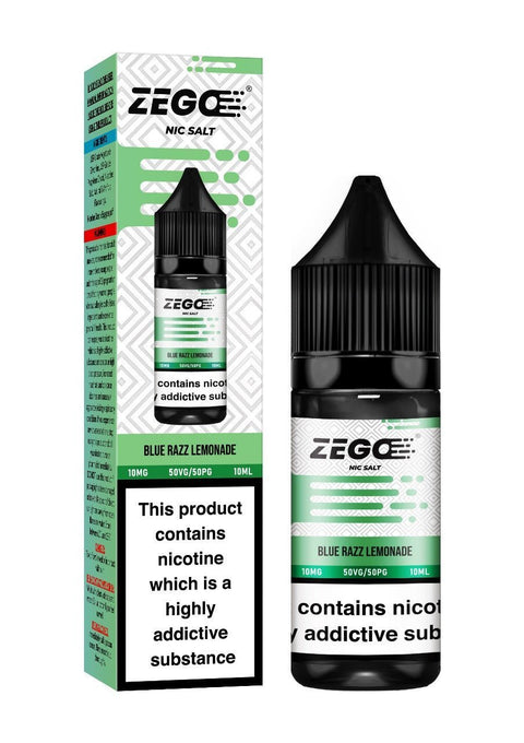 Shop Zego Nic Salt 10ml E - Liquid - Box of 10 - Zego Nic Salt 10ml E - Liquid - Box of 10 - Vape Blaze