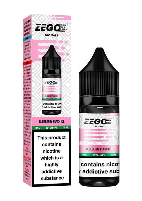 Shop Zego Nic Salt 10ml E - Liquid - Box of 10 - Zego Nic Salt 10ml E - Liquid - Box of 10 - Vape Blaze
