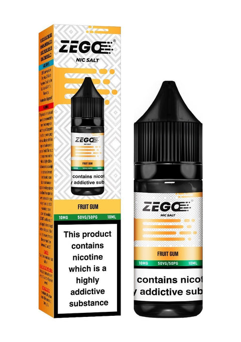 Shop Zego Nic Salt 10ml E - Liquid - Box of 10 - Zego Nic Salt 10ml E - Liquid - Box of 10 - Vape Blaze