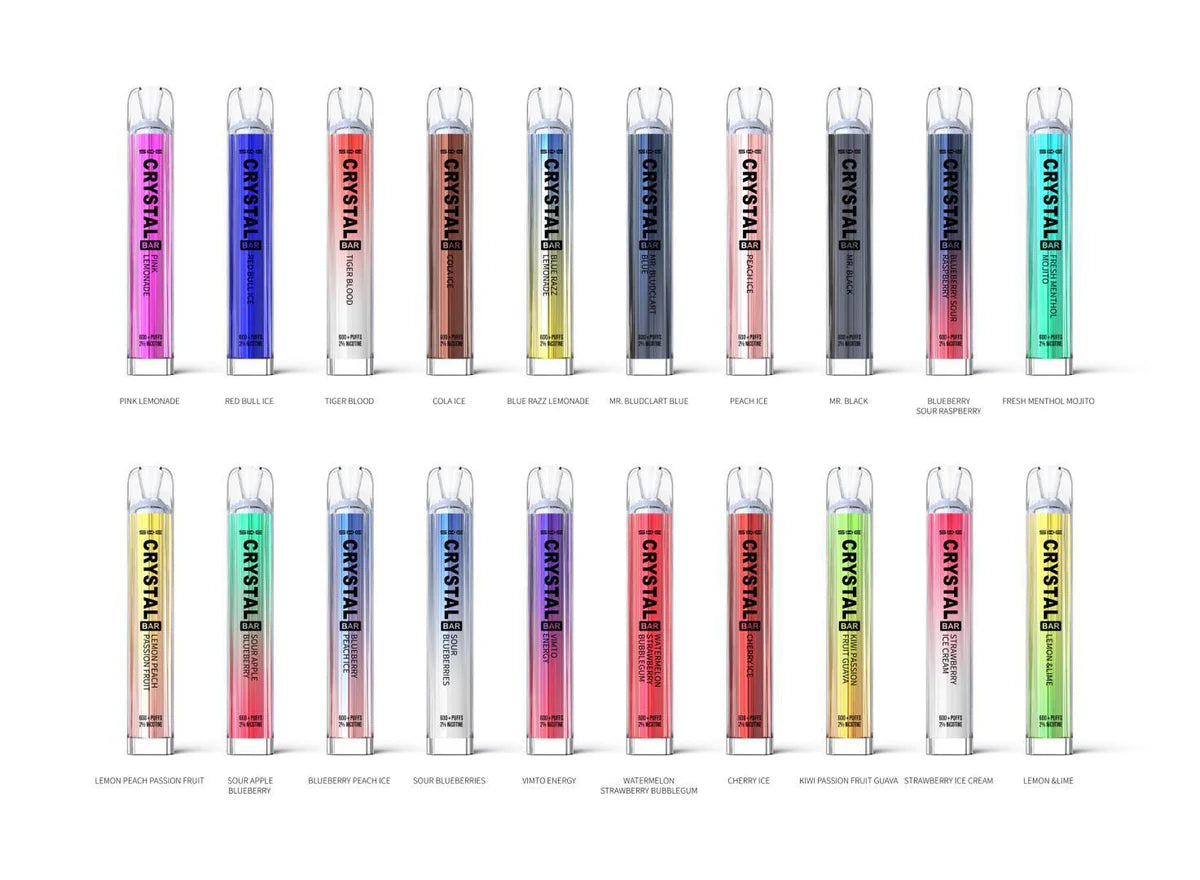20 Available Flavours
