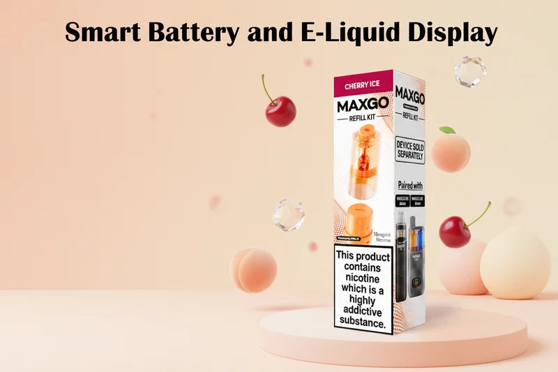 Smart E-liquid & Battery Display