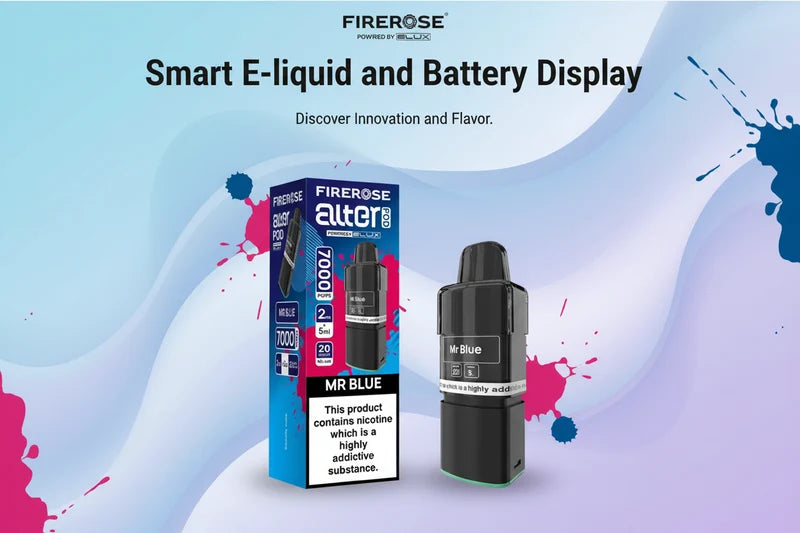 Smart E-liquid & Battery Display
