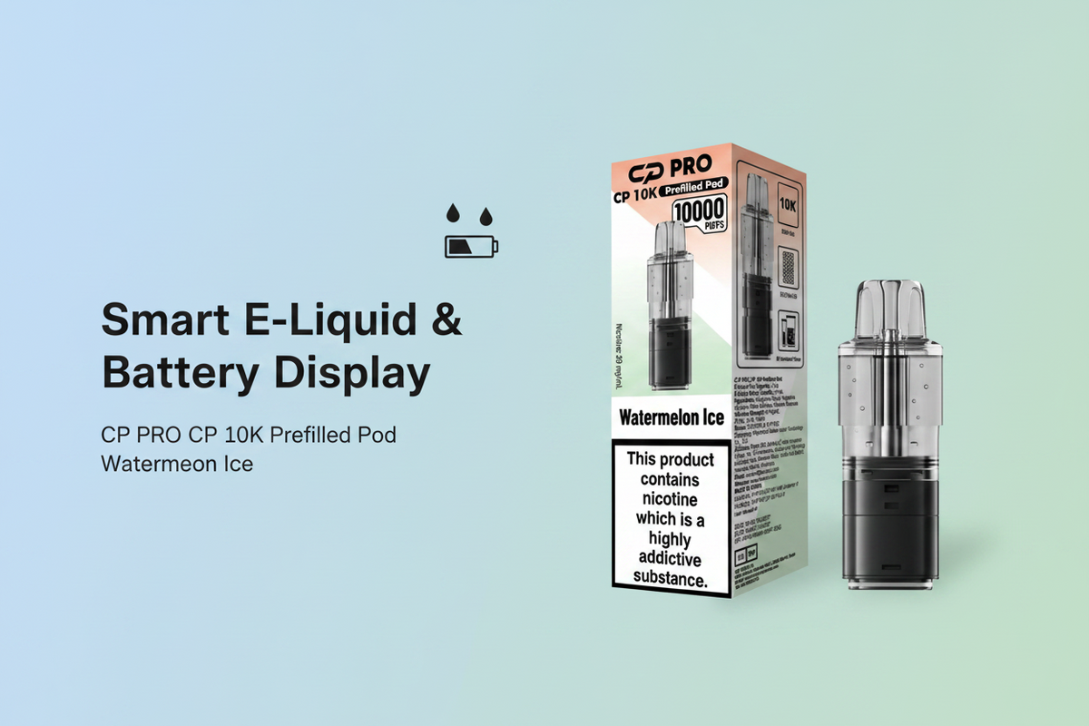 Smart E-Liquid & Battery Display