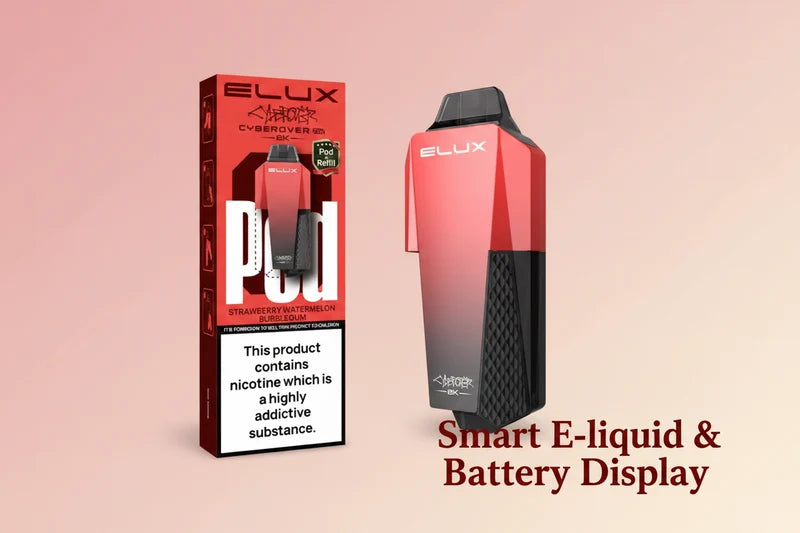 Smart E-liquid & Battery Display