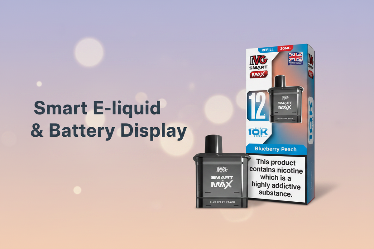 Smart E-liquid & Battery Display
