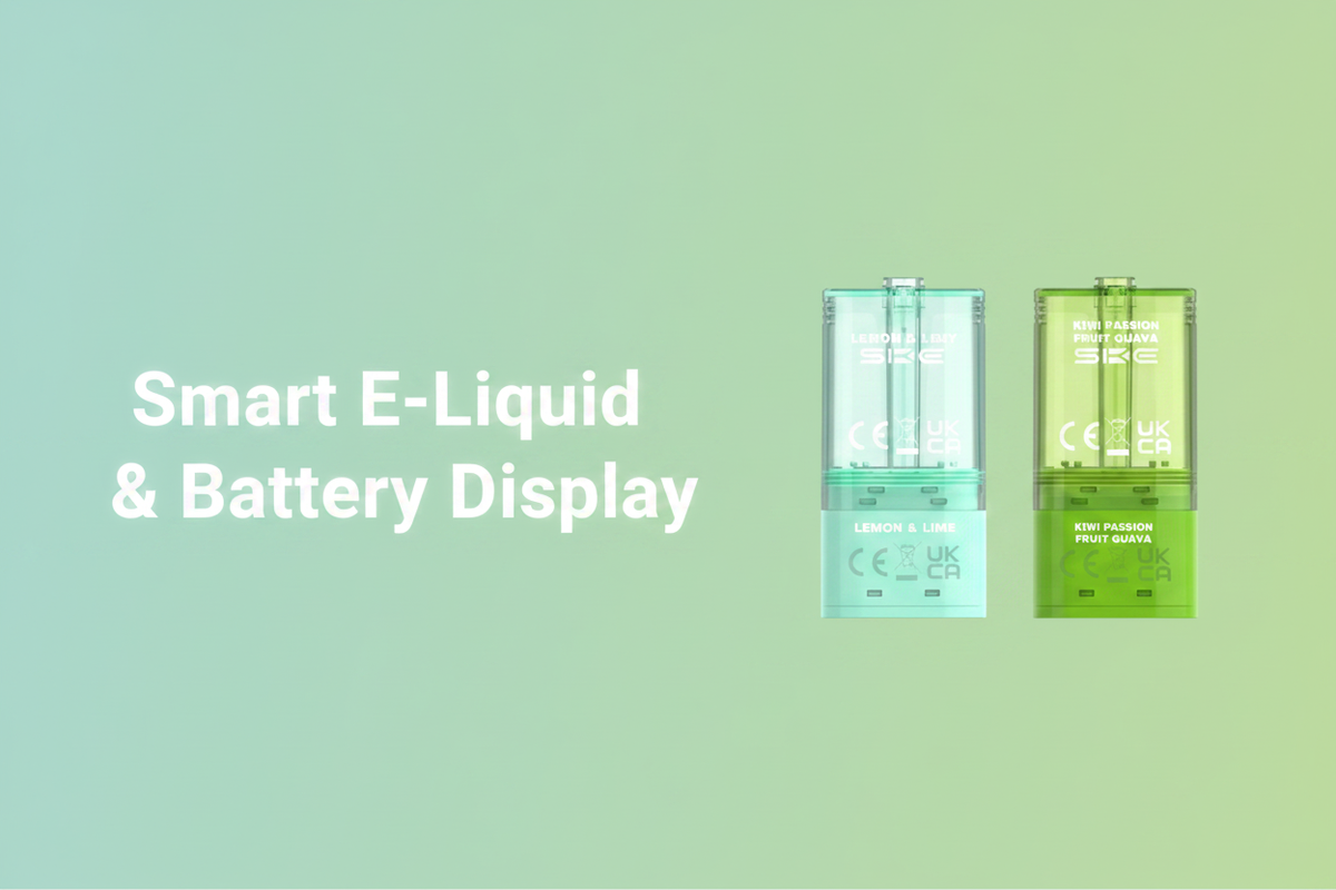 Smart E-Liquid & Battery Display