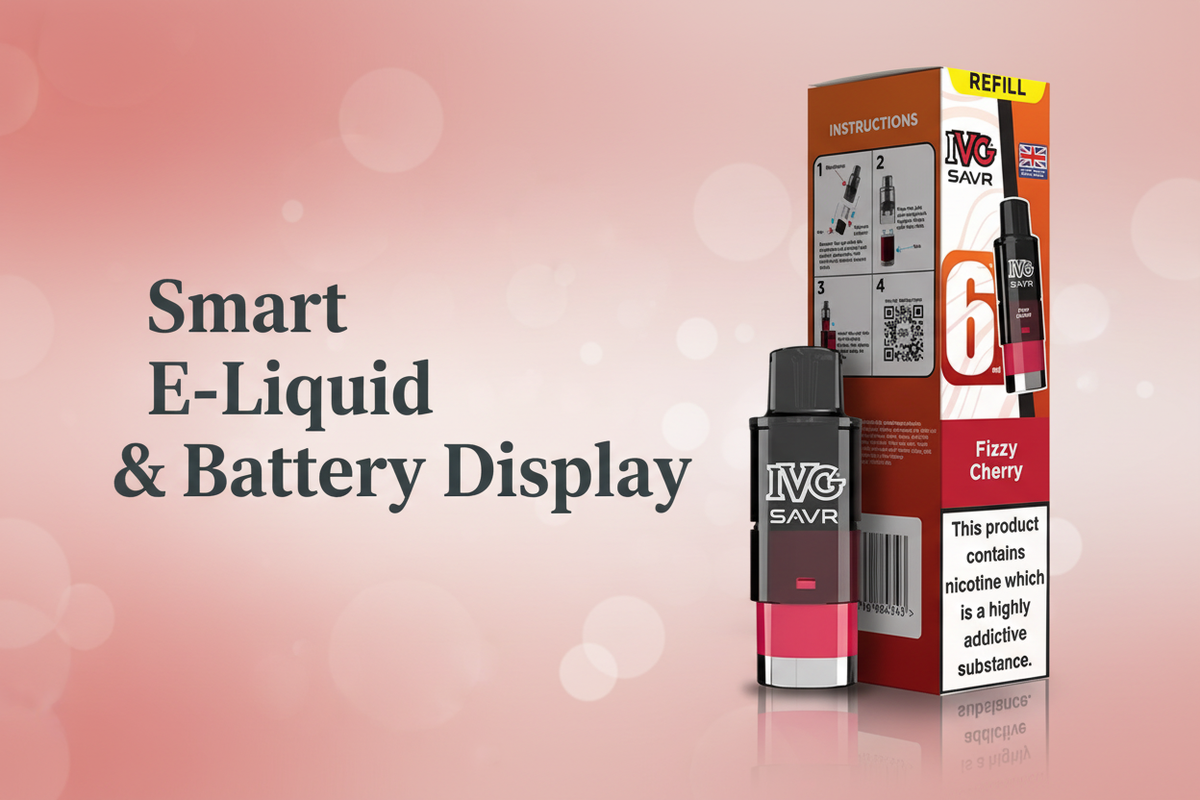 Smart E-Liquid & Battery Display