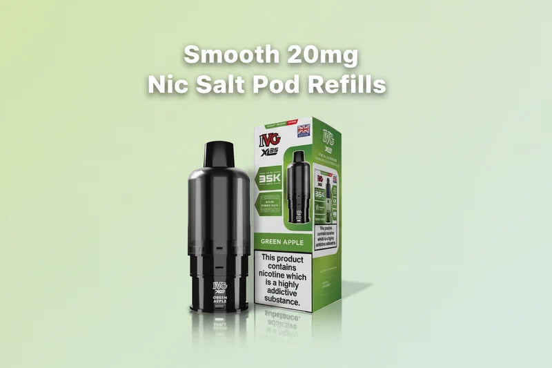 Smooth 20mg Nic Salt Pod Refills