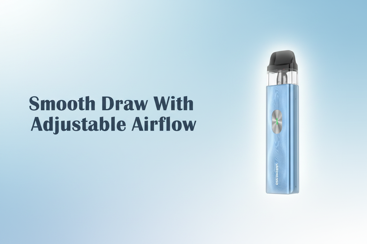Smooth Draw With Adjustable Airflow