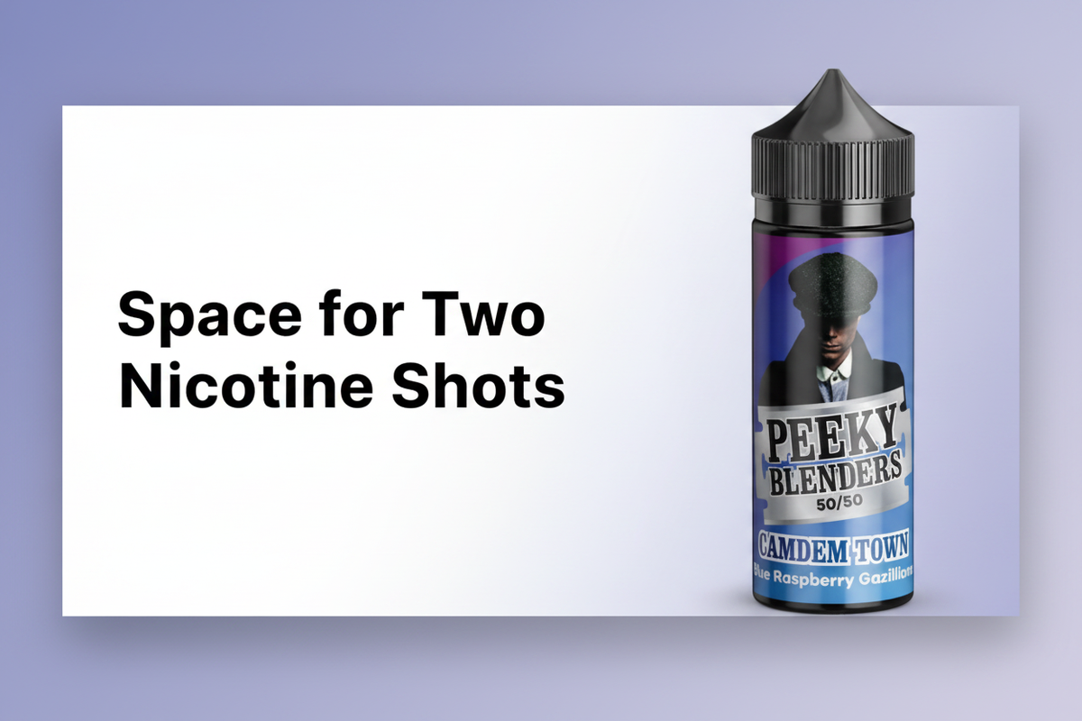 Space for Two Nicotine Shots