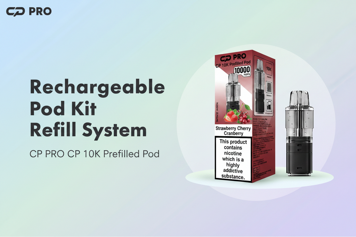 Rechargeable Pod Kit Refill System