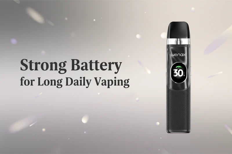 Strong Battery for Long Daily Vaping