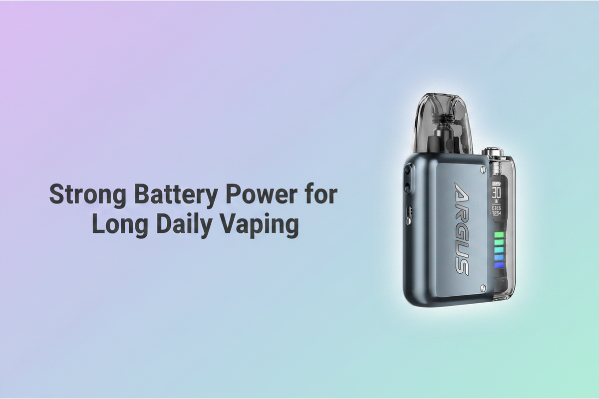 Strong Battery Power for Long Daily Vaping