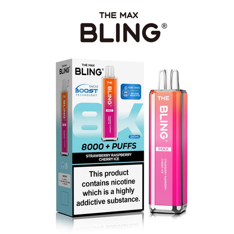 The Crystal Bling Max 8000 Preffilled Pod Kit