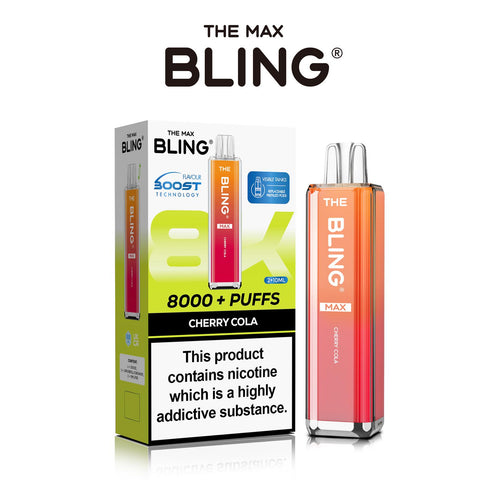 The Crystal Bling Max 8000 Preffilled Pod Kit