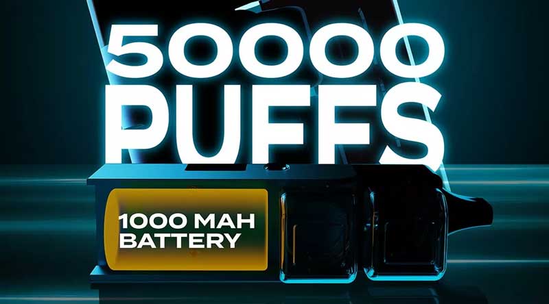 Up To 50,000 Puffs