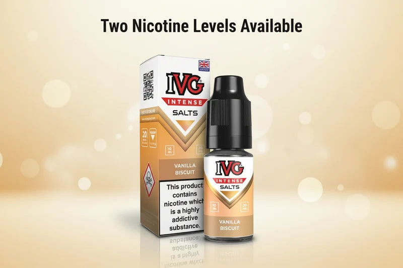 Two Nicotine Levels Available