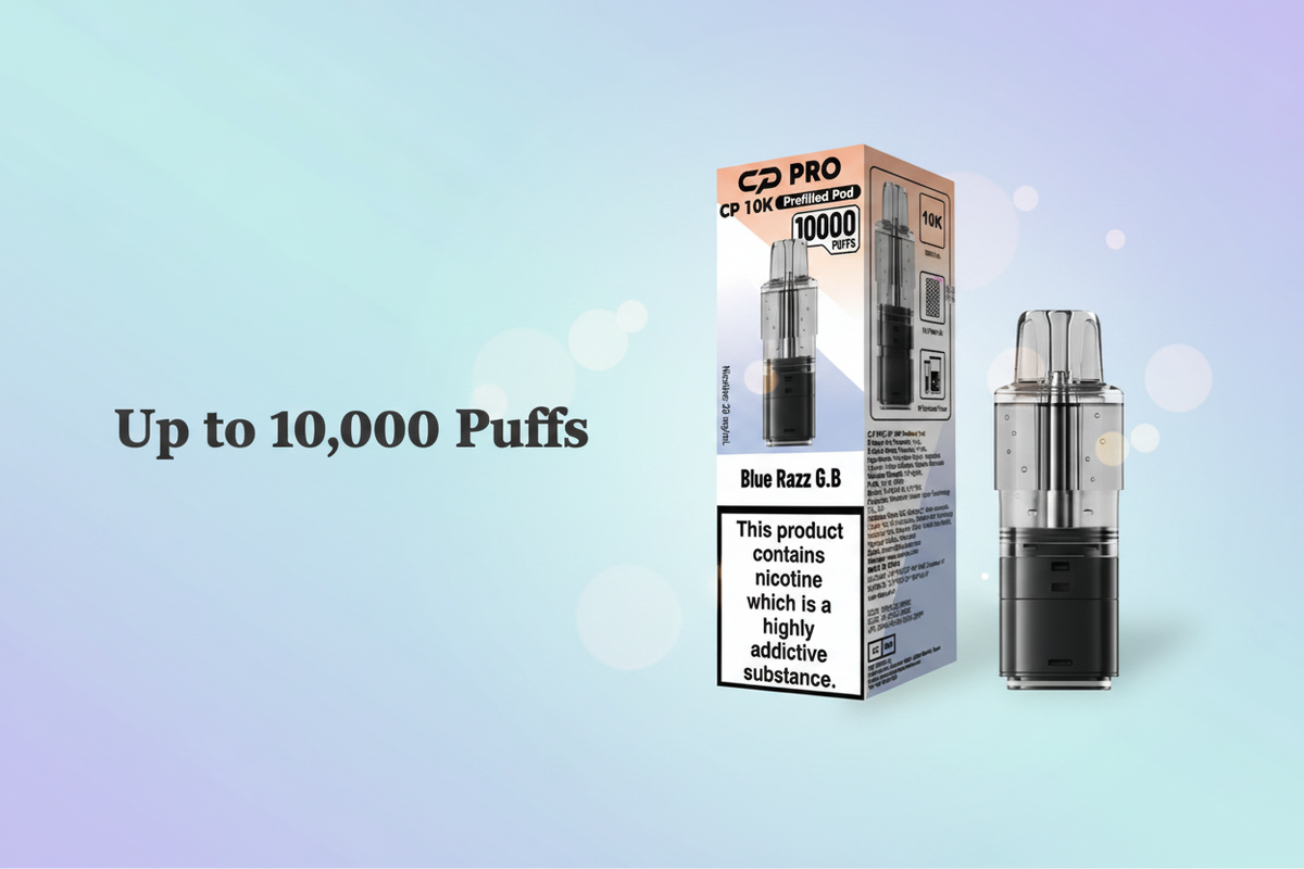 Up to 10,000 Puffs