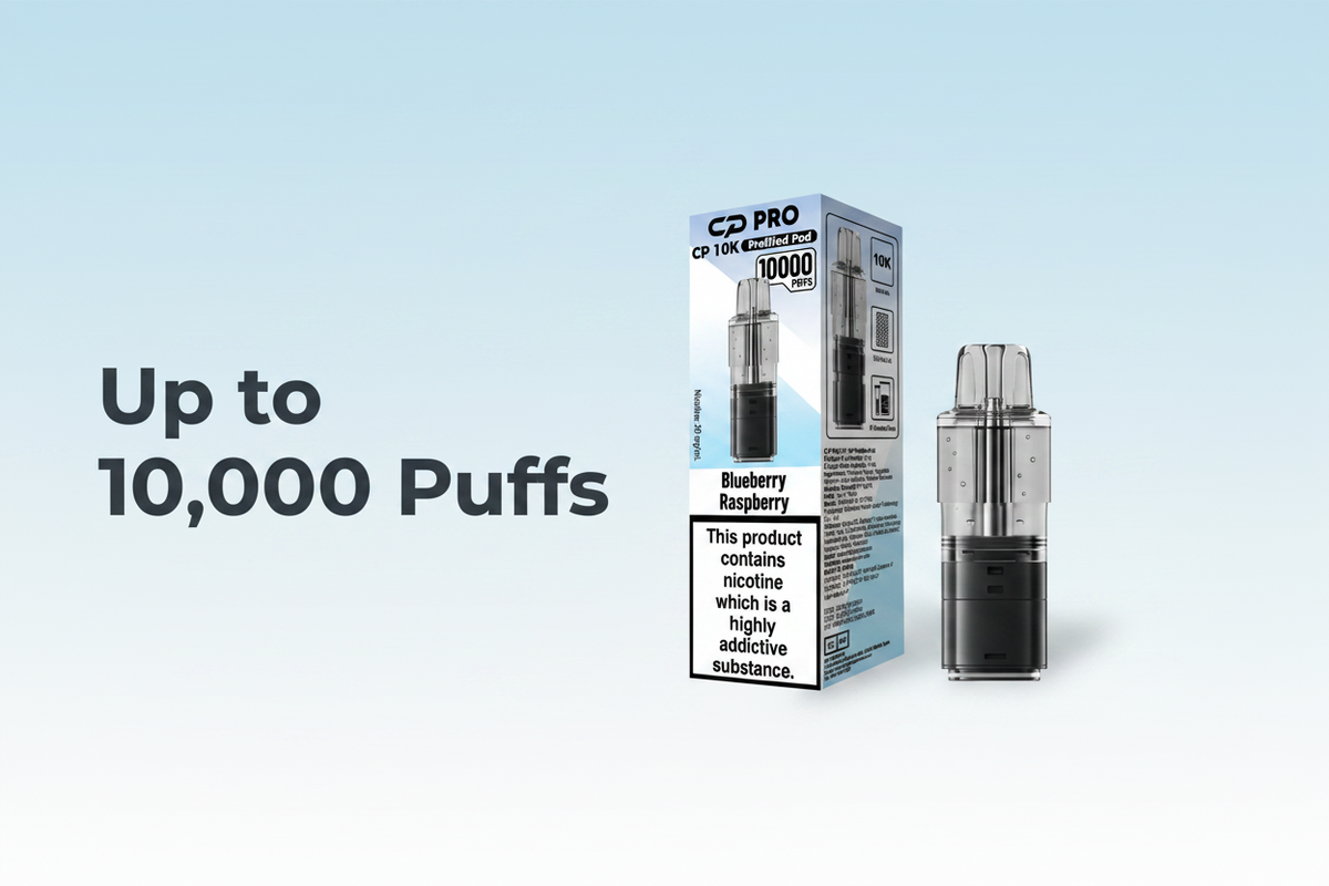 Up to 10,000 Puffs