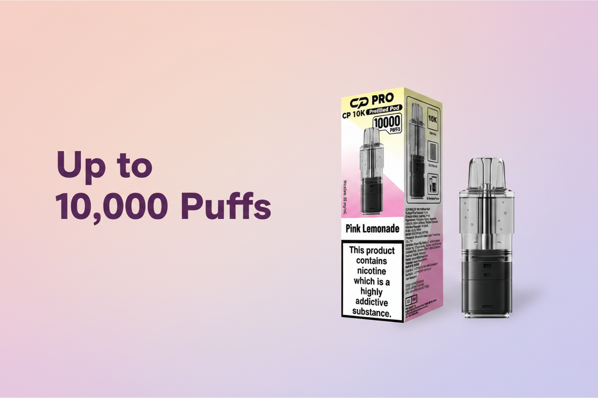 Up to 10,000 Puffs