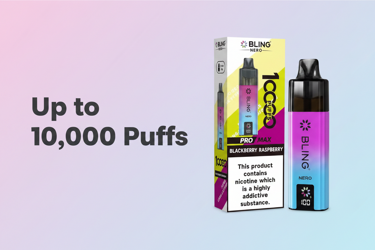 Up to 10,000 Puffs