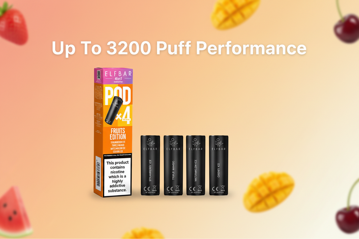 3200 Puff Capacity