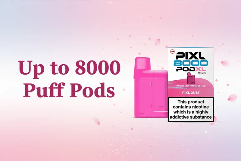Up To 8000 Puffs
