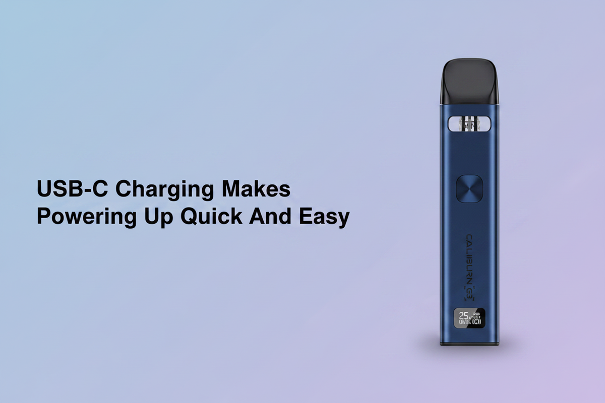 USB-C Charging Makes Powering Up Quick And Easy