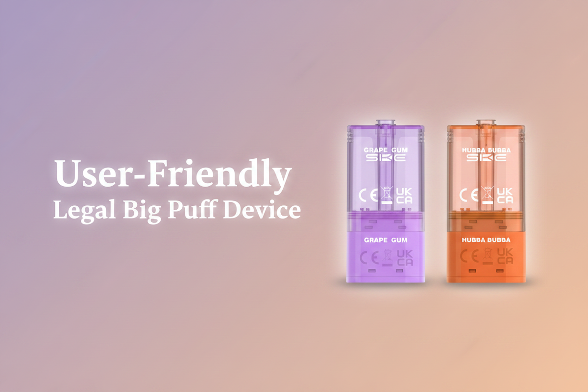 User-Friendly Legal Big Puff Device