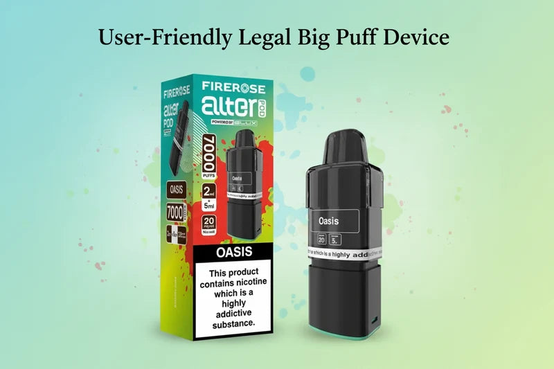 User-Friendly Legal Big Puff Device