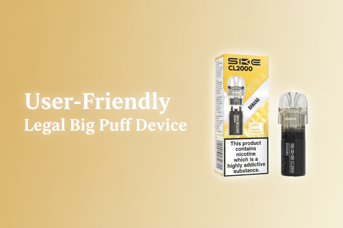 User-Friendly Legal Big Puff Device