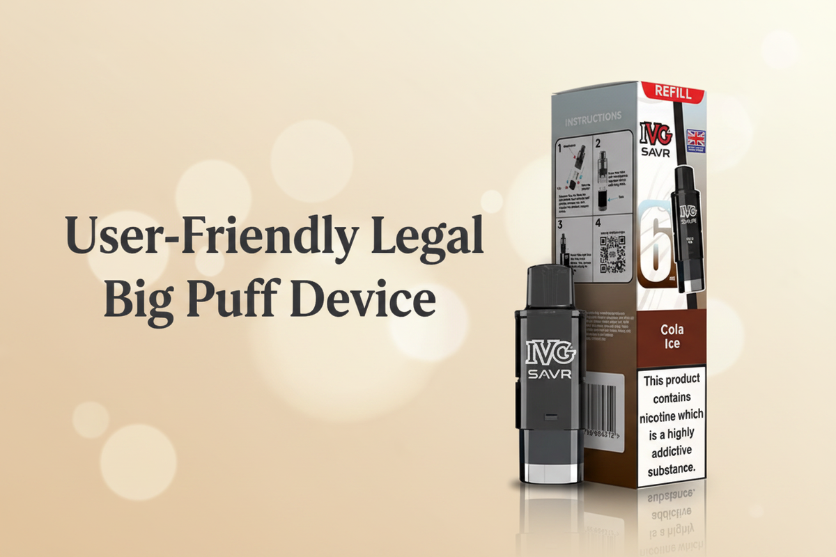 User-Friendly Legal Big Puff Device