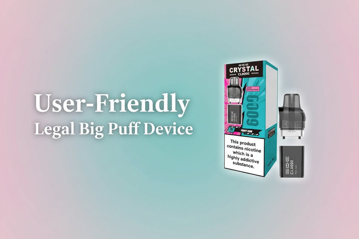 User-Friendly Legal Big Puff Device
