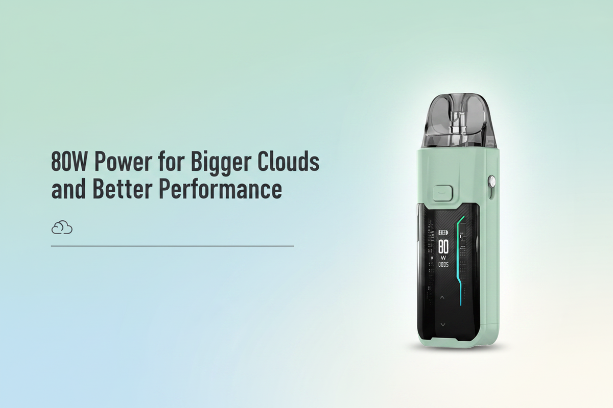 80W Power for Bigger Clouds and Better Performance
