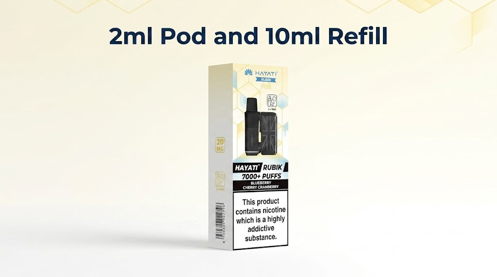 2ml Pod and 10ml Refill