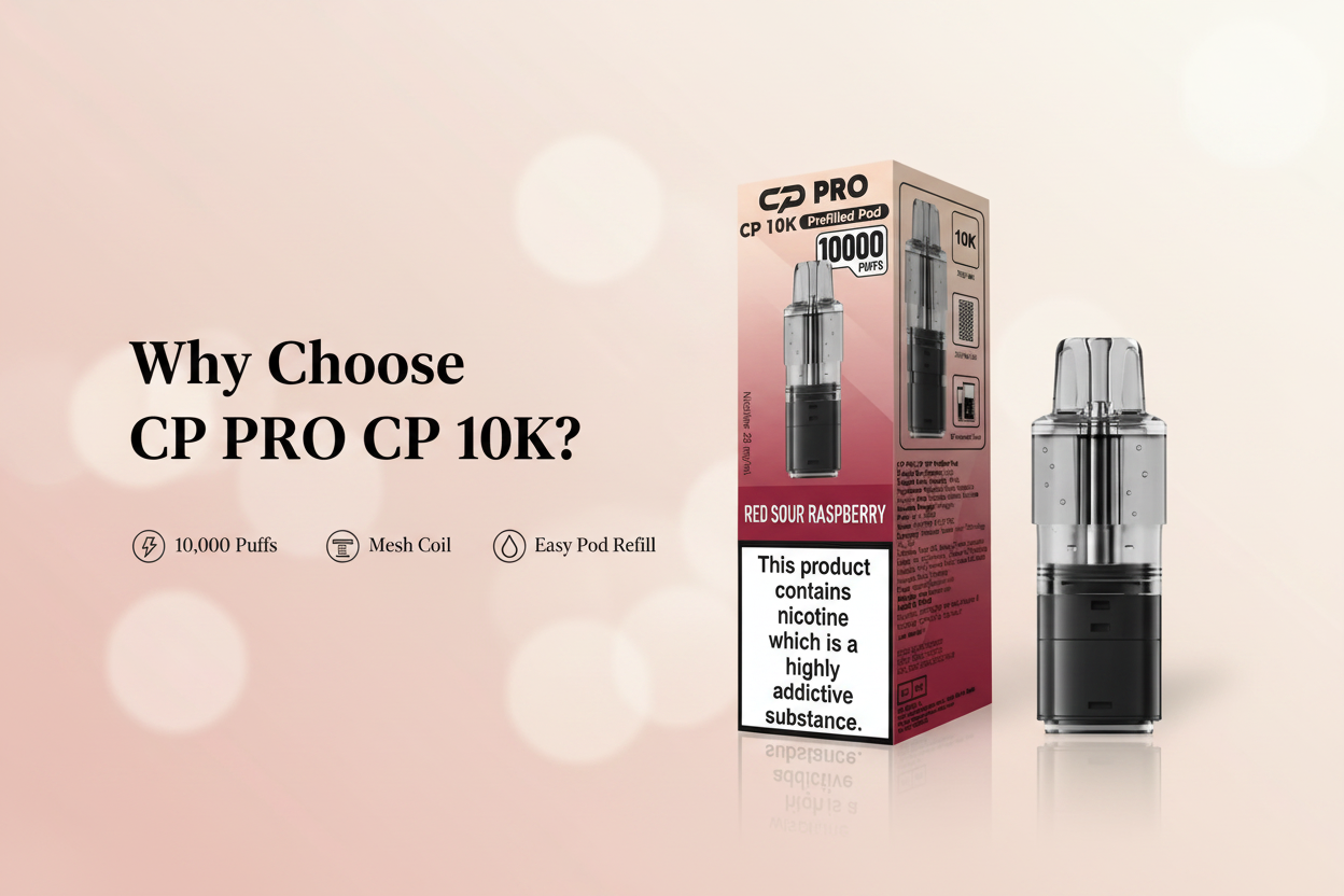 Why Choose Red Sour Raspberry CP10K Pods?