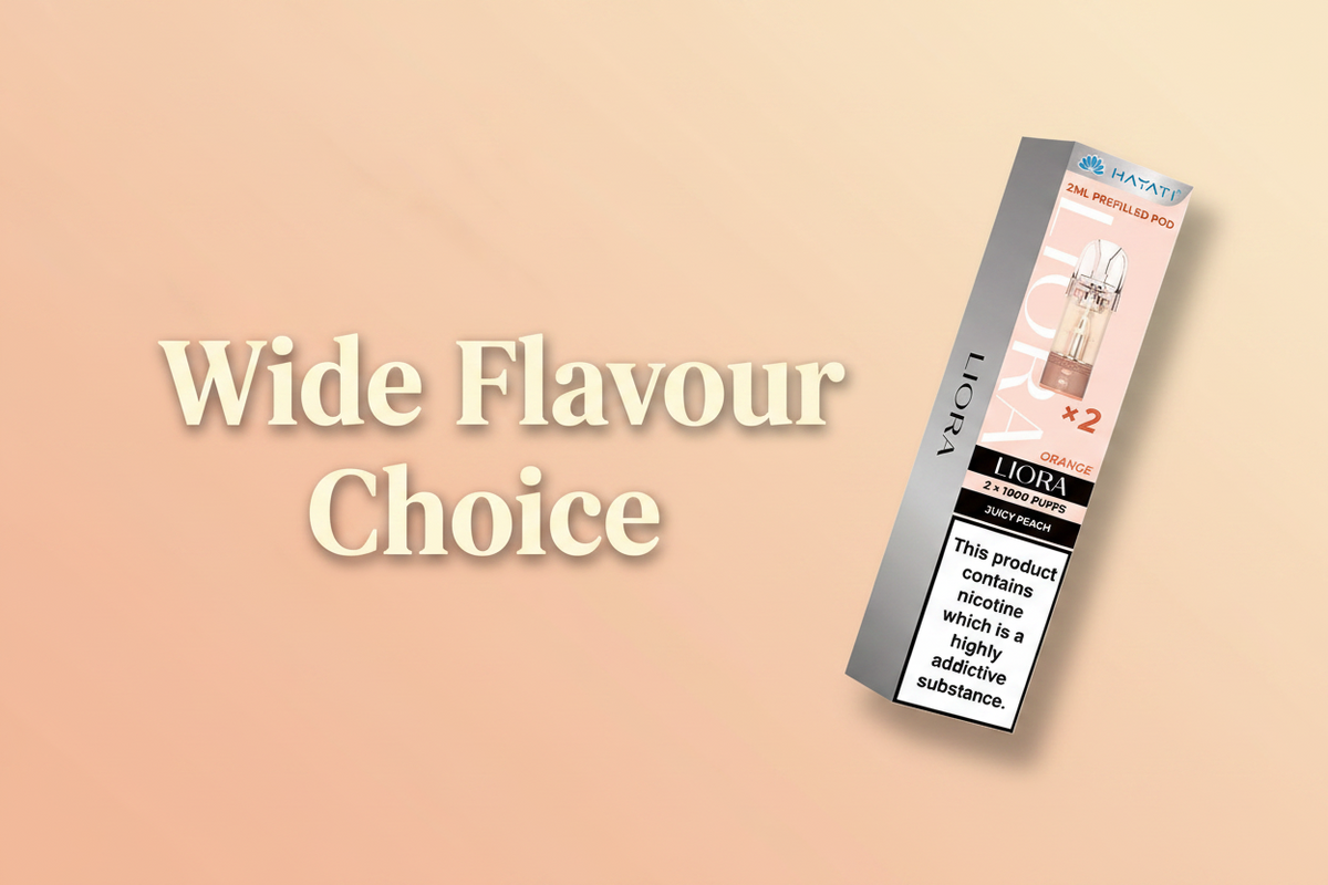 Wide Flavour Choice