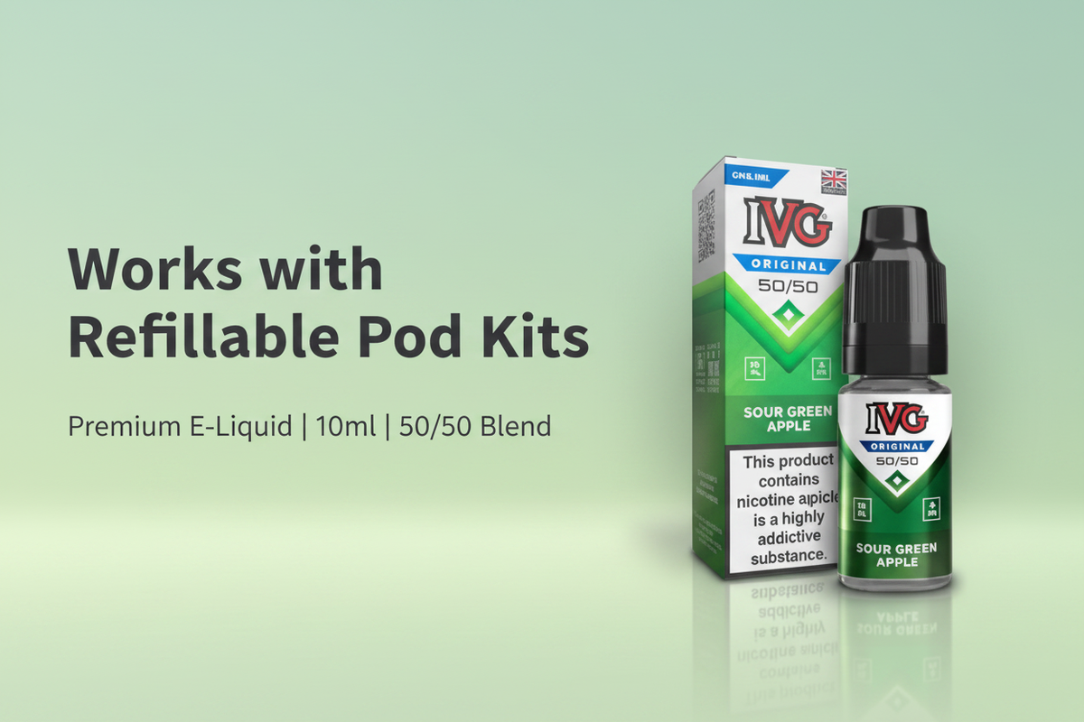 Works with Refillable Pod Kits