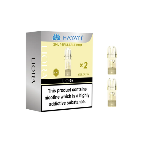 Hayati Liora Refilleable Replacement  Pods Pack of 2