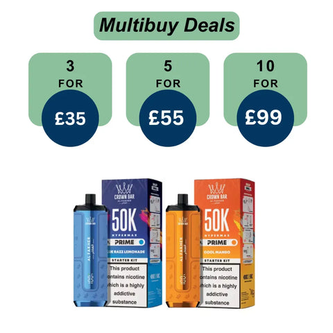 Al Fakher Hypermax Prime 50K Prefilled Pod Vape Kit